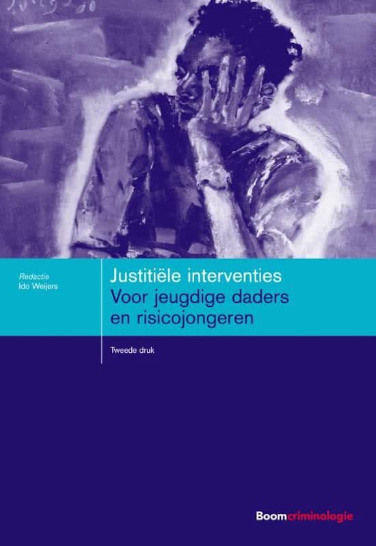 Hoorcollege  aantekeningen Justitiële Interventies 2023/2024 