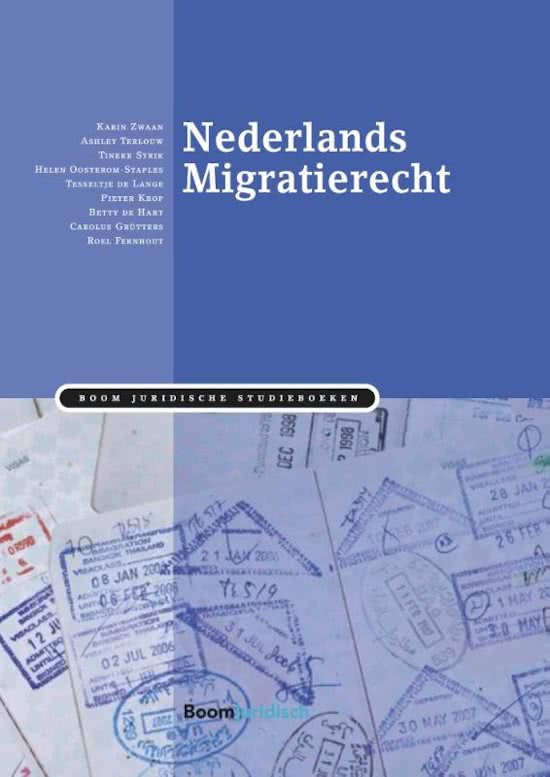Migratierecht samenvatting van colleges en literatuur (boek   artikelen) 