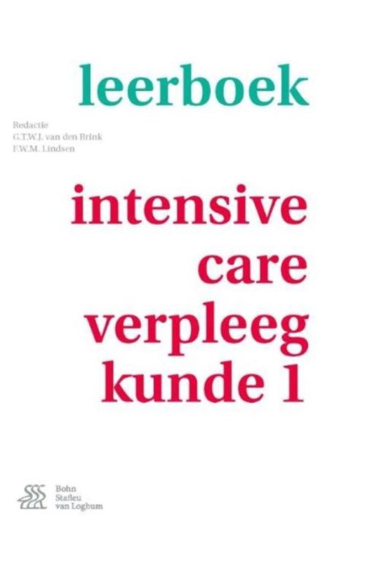 Intensive-care-verpleegkunde Leerboek