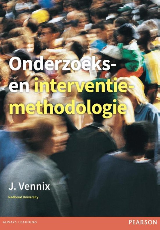Organisatie en interventiemethodologie samenvatting van het boek
