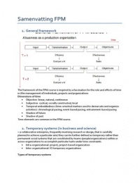 Financial and Project Management