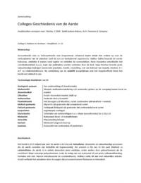 Samenvatting Earth System History bij het vak Geschiedenis van de Aarde