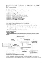 Samenvatting bestuursprocesrecht - H&period; J&period; M&period; Besselink