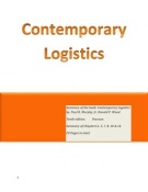 Contemporary Logistics summary english 