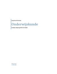 Onderwijskunde jongere kind