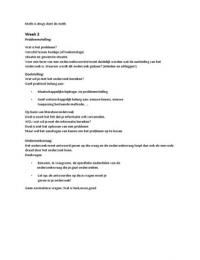 Samenvatting Methode en onderzoek