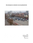 Het ontwerpen en uitwerken van een parkeerterrein