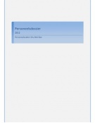Voorbeeld personeelsdossier