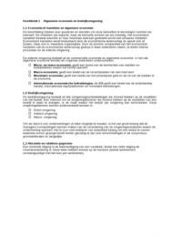 macro economische ontwikkelingen en bedrijfsomgeving