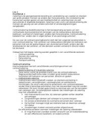 Catering C-cluster periode 1 Les &lpar;HAN&rpar;