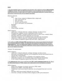 Uitgewerkte Examenvragen Vogels en Bijzondere Dieren 1e Master