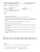 Exam Corporate Finance 1 0303