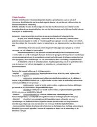 Vitale functies-&comma; pre- en post operatieve zorg
