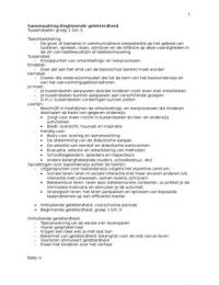 PABO samenvatting taallab beginnende geletterdheid tussendoelen groep 1 t&sol;m 3