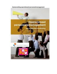 Samenvatting operationeel personeelsmanagement 