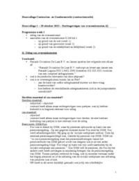 Hoorcollege 1-7 Contractenrecht