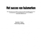 Voorbeeld goede thesis 