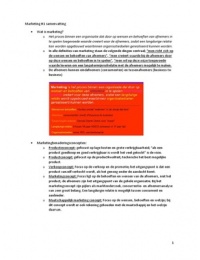 Sportmarketing samenvatting H1-2-3-4-7-8-9-10-11-12