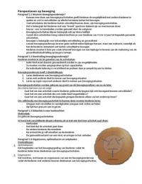 Perspectieven op beweging &plus; zorg voor beweging