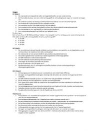 Financiering&comma; vragen juist-onjuist etc&period;