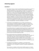 Antwoorden Moderne industriele productie (J van de Put)