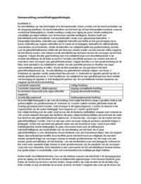 Samenvatting '' ontwikkelingspsychopathologie'' 