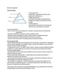 Management of Organizations samenvatting