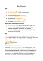 Deindividuation essay plan 08 picture