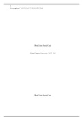 Summary West Coast Transit Docx West Coast Transit Case Grand Canyon University Mgt 4 West Coast Transit Case The West Coast Transit Company Started In 05 As A Small Charter Airline The Company Emphasized