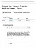 PSYC 140 Module 2 Exam Questions and Answers  - Requires Respondus  LockDown Browser + Webcam    