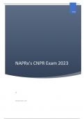 NAPRx-s CNPR Exam 2023
