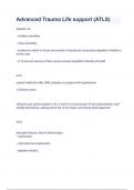 ATLS Post Test 2023-2024  Actual Exams Questions and Answers!!!.( A+ GRADED 100% VERIFIED)!!!!!!!! ALL BUNDLED HERE!!!!!!!!!...