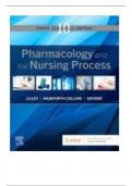 Test Bank For Pharmacology and the Nursing Process 10th Edition By Linda Lilley, Shelly Collins, Julie Snyder All Chapters 1-58 |New Volume 2023/2024