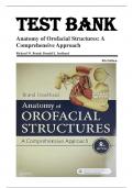 Test Bank For Anatomy of Orofacial Structures 8th Edition By Richard W. Brand; Donald E. Isselhard 9780323480239 Chapter 1-36 | Complete Guide A+