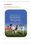Test Bank For   Essentials Of Pediatric Nursing 3rd Edition By Theresa Kyle Msn Cpnp (Author), Latest Update 