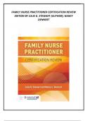Test Bank For Family Nurse Practitioner Certification Review Edition by Julie G. Stewart (Author), Nancy Dennert. All Chapters Covered Chapter 1-22 Question And Answers.