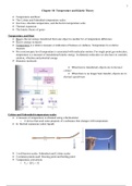 College Physics: Chapter 10 Temperature and Kinetic Theory- Notes