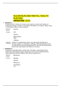NR 249/2488 MENTAL HEALTH (Latest 2020)