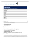 NR 509 Week 3 Neurology SOAP Note (version 1) 2019/2020, complete template solutions.