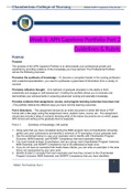 Week 6: APN Capstone Portfolio Part 2 Guidelines & Rubric