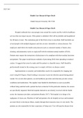 Health Care Research Paper Draft.docx    HLT 364  Health Care Research Paper Draft  Grand Canyon University: HLT 364  Health Care Research Paper Draft  Hospital outbreaks have increasingly risen around the country and the world in healthcare services that