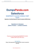 New Reliable and Realistic Salesforce Nonprofit-Cloud-Consultant Dumps