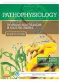 Understanding Pathophysiology 7th Edition by Sue Huether and Kathryn McCance. TEST BANK All Chapters 1-49. 475 Pages