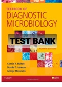 Exam (elaborations) TEST BANK FOR TEXTBOOK OF DIAGNOSTIC MICROBIOLOGY 4TH EDITION  