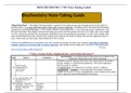BIOCHEMISTRY C785 Note-Taking Guide/BIOCHEMISTRY C785 Note-Taking Guide LATEST UPDATE 2022.