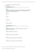 Topic 6 Quiz LATEST- Answers verified 100% correct -Graded
