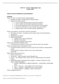 ASM 275: Forensic Anthropology Exam 4 Study Guide with complete updates