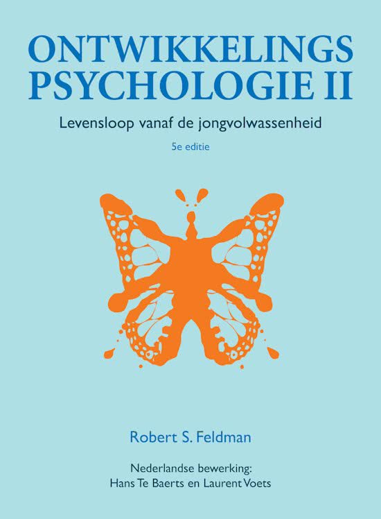 Summary Developmental Psychology II Feldman