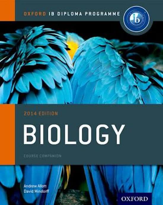 IB Biology (SL) Unit 2 Molecular Biology Summary Notes